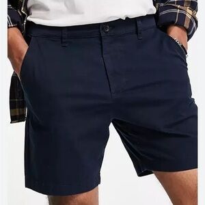 NEW Polo Ralph Lauren flat front navy Chino short size 42